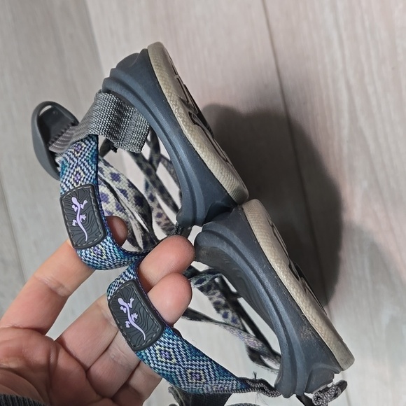 Chaco Women Z/volv Loop Toe Outdoor slide  Hiking Sandals shoes sz 8 - Picture 5 of 9